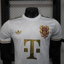Camisa 125 Anos Bayern de Munique 2025 Jogador Branca- Masculina