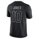 Camisa Mac Jones New England Patriots RFLCTV Limited - Preta