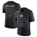 Camisa New York Giants Nike Black Retired Player RFLCTV Limited - Preta