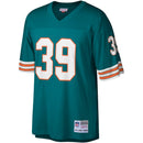 Camisa Larry Csonka Miami Dolphins Mitchell & Ness Legacy Replica - Aqua