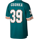 Camisa Larry Csonka Miami Dolphins Mitchell & Ness Legacy Replica - Aqua