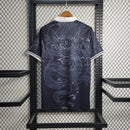 Camisa Real Madrid Dragon Preta 2023 Torcedor - Masculina