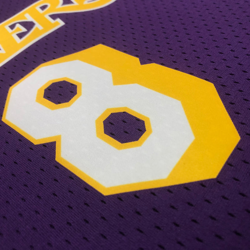 Cropped Feminino Los Angeles Lakers Roxo - Bryant 8