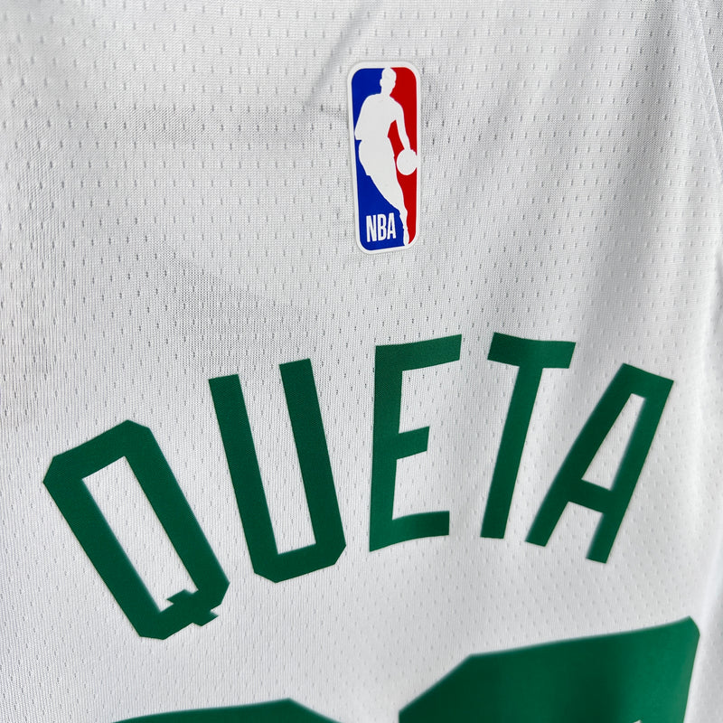 Regata Boston Celtics Branco Swingman - Association Edition