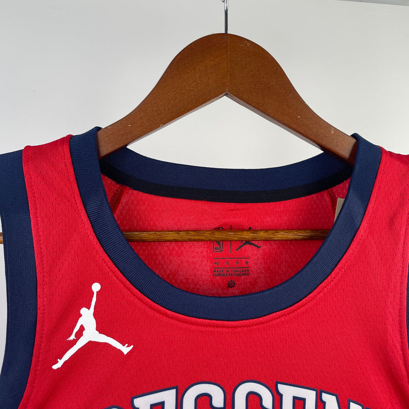 Regata New Orleans Pelicans Vermelha  Swingman - Statement Edition