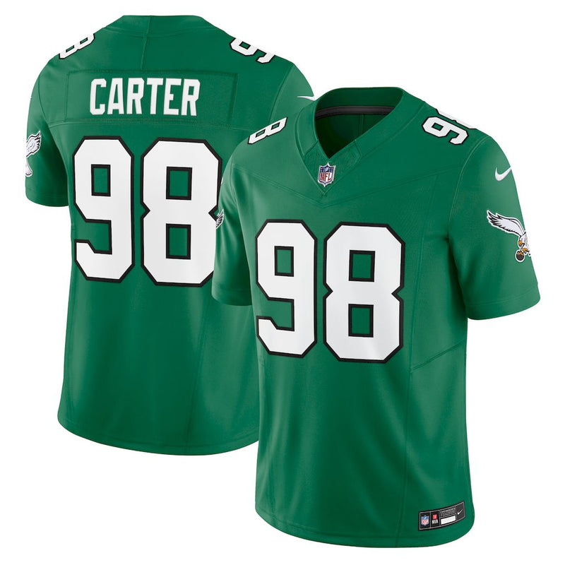Camisa Philadelphia Eagles Nike Alternate Vapor F.U.S.E. Limited - Kelly Verde