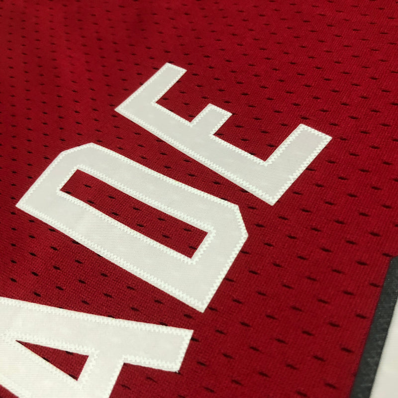 Regata Miami Heat Dwyane Wade Vermelha 2005/06 - Hardwood Classics