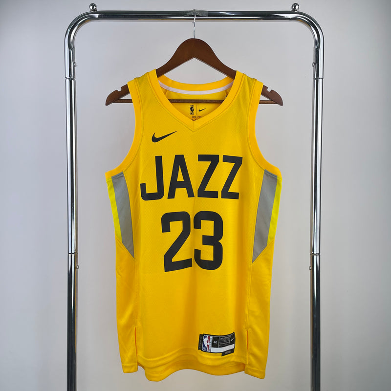 Regata Utah Jazz Amarela Swingman - Icon Edition