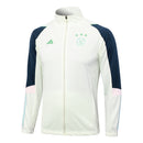 Agasalho Ajax Branco/Azul 2023/24 - Masculino