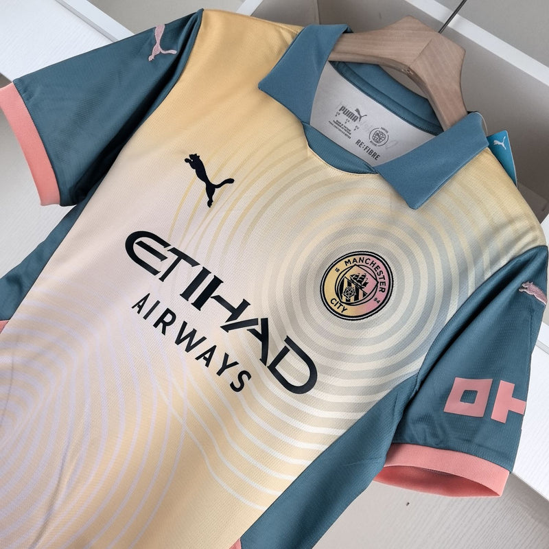 Camisa 4 Manchester City 24/25 Torcedor - Masculina