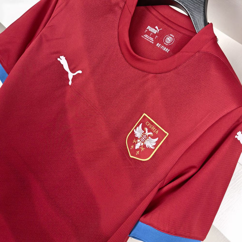 Camisa 1 Sérvia 24/25 Torcedor - Masculina