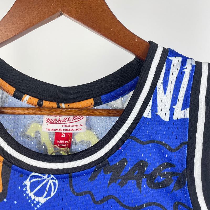 Regata Orlando Magic Slap Sticker Azul 1994/95 - Hardwood Classics