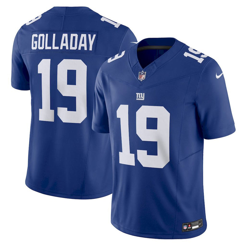 Camisa New York Giants Nike Vapor F.U.S.E. Limited - Azul Royal