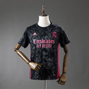 Camisa Third Real Madrid Retrô 2020/21 Preta - Masculina