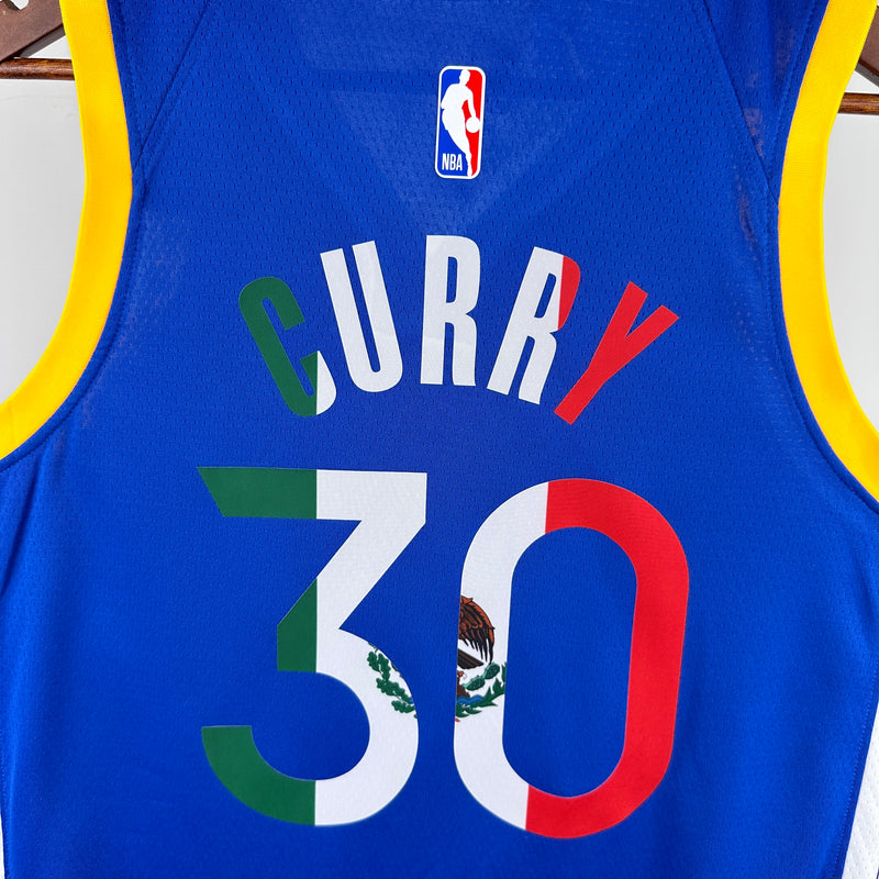 Regata Golden State Warriors Azul Swingman - Icon Edition Mxc