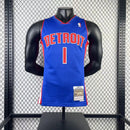 Regata Detroit Pistons Azul 2008/09 - Hardwood Classics