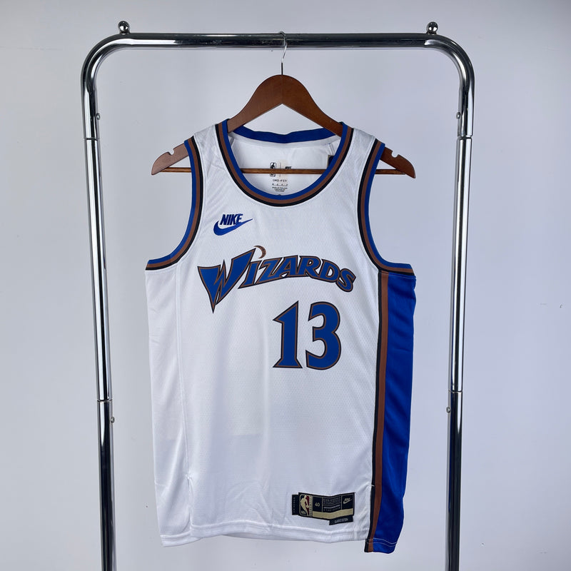 Regata Washington Wizards Branca Swingman 2022/23 - Classic Edition