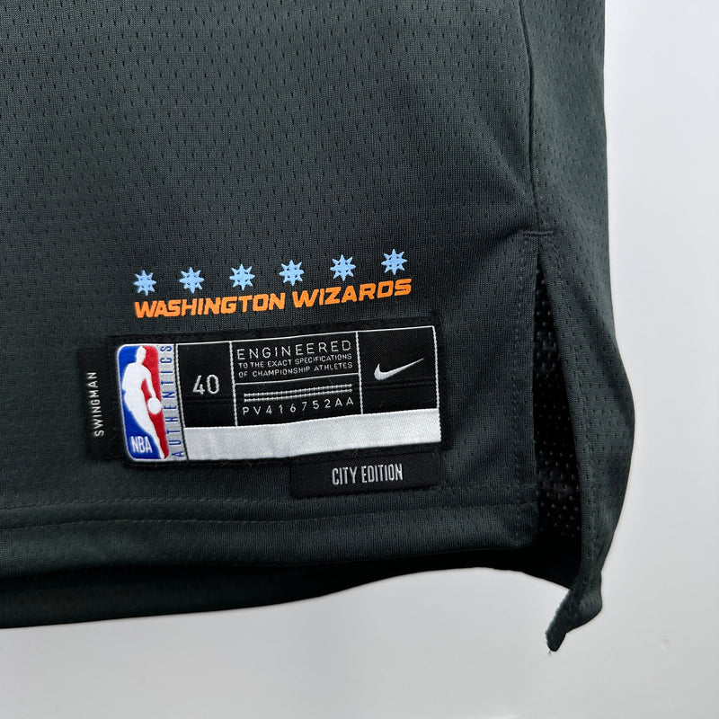 Regata Washington Wizards Preta Swingman 2023/24 - City Edition