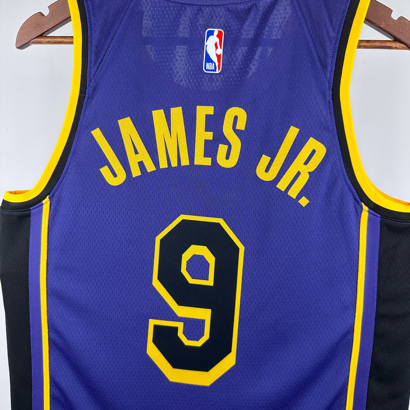 Regata Los Angeles Lakers Roxa 2022/23 - Statement Edition