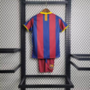 Conjunto Infantil Barcelona Retrô 2010/11 - Unissex