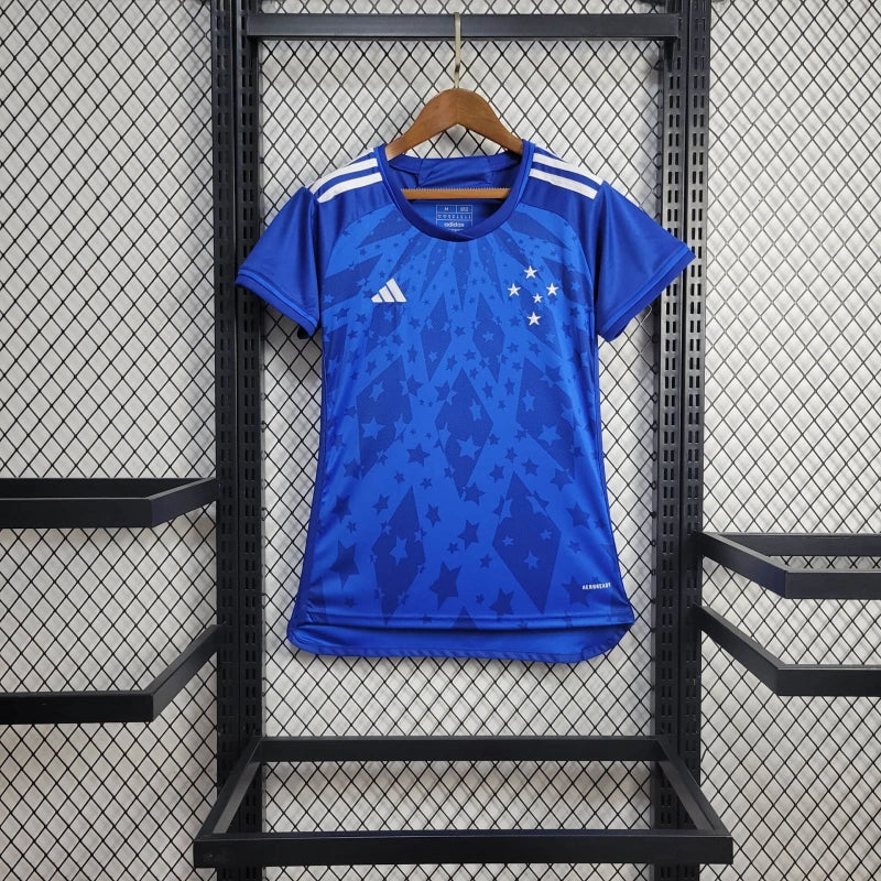 Camisa 1 Cruzeiro 24/25 Torcedora - Feminina