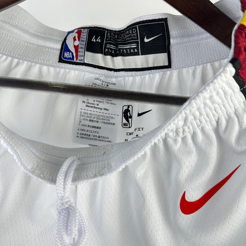 Bermuda Miami Heat Branco 2023
