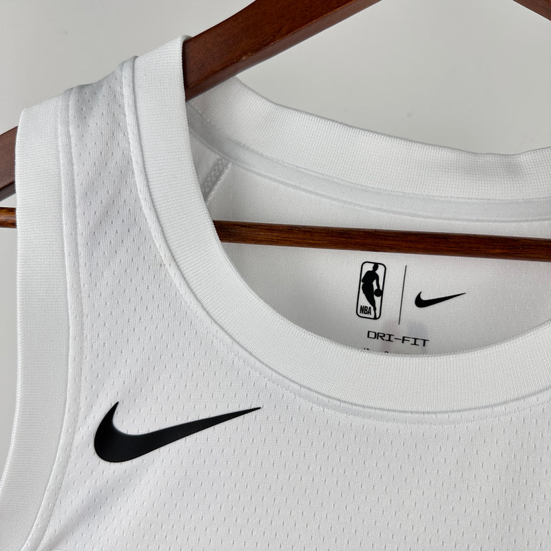 Regata Miami Heat Branca Swingman 22/23 - City Edition