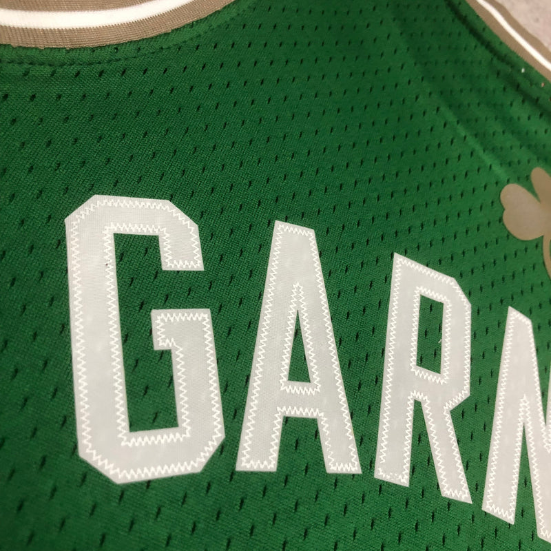 Regata Boston Celtics Kevin Garnett Verde 2007/08 - Hardwood Classics