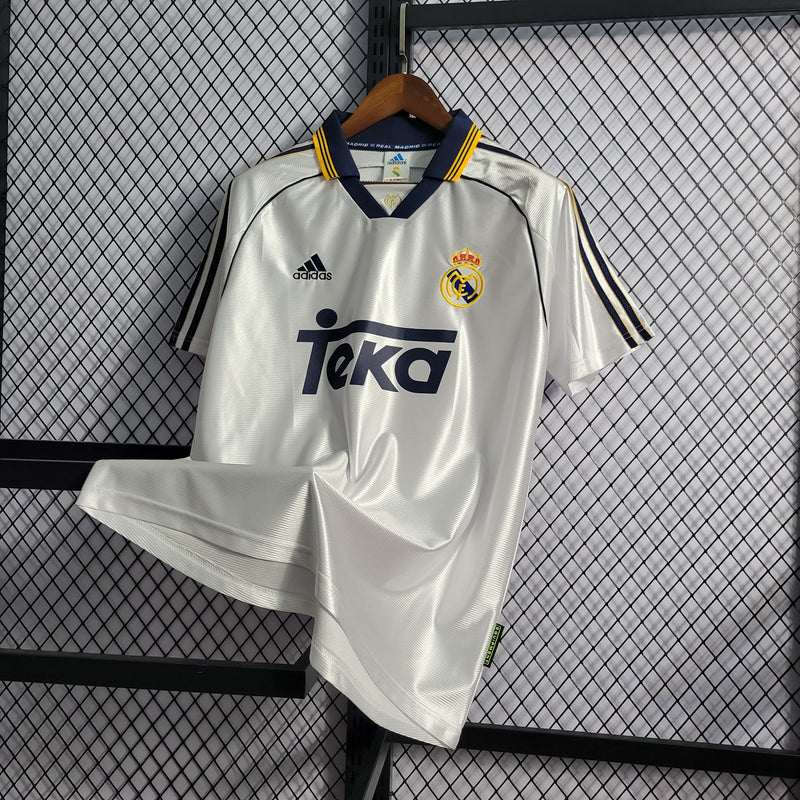 Camisa 1 Real Madrid Retrô 1988 - Masculina
