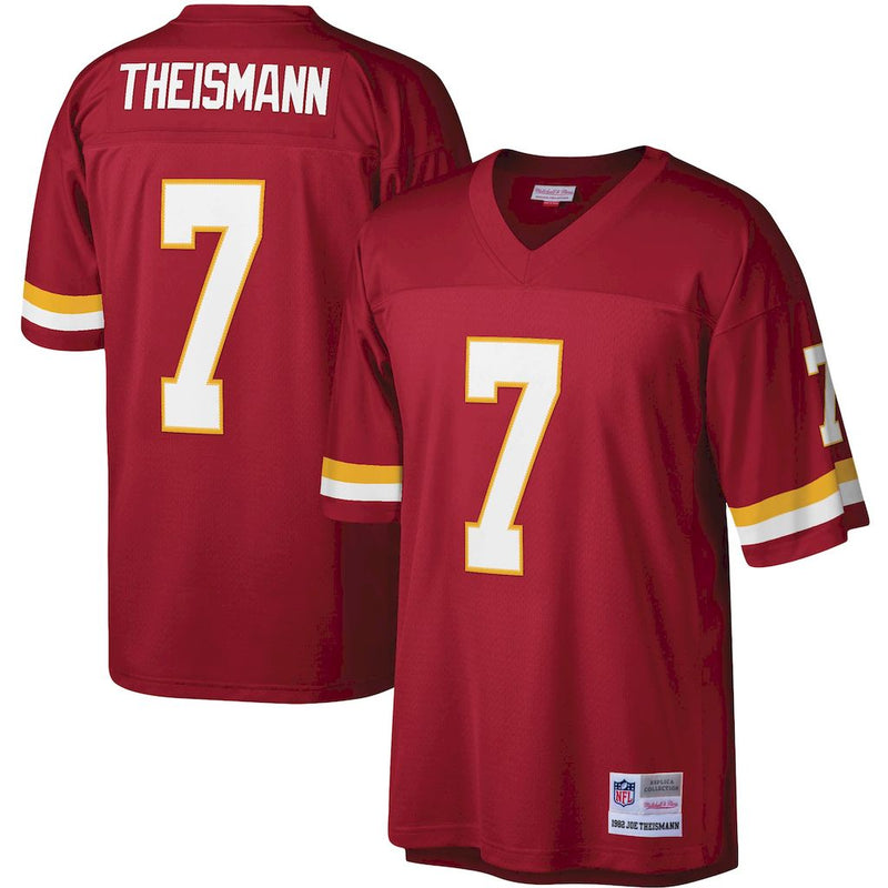 Camisa Washington Legacy Replica Mitchell & Ness 1882 - Bordô