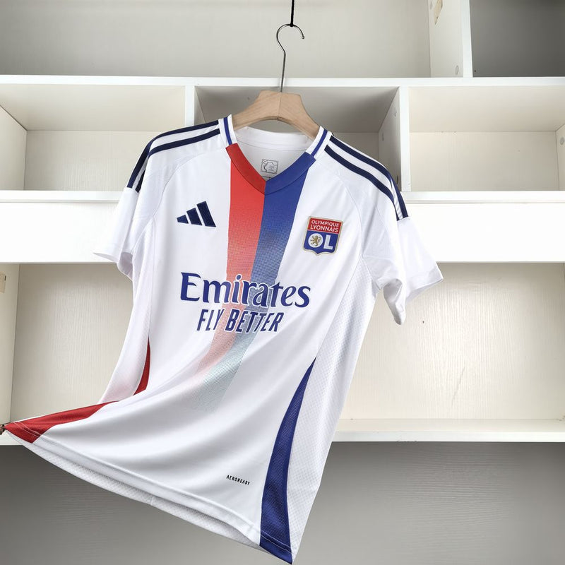 Camisa 1 Olympique Lyonnais 24/25 Torcedor - Masculina