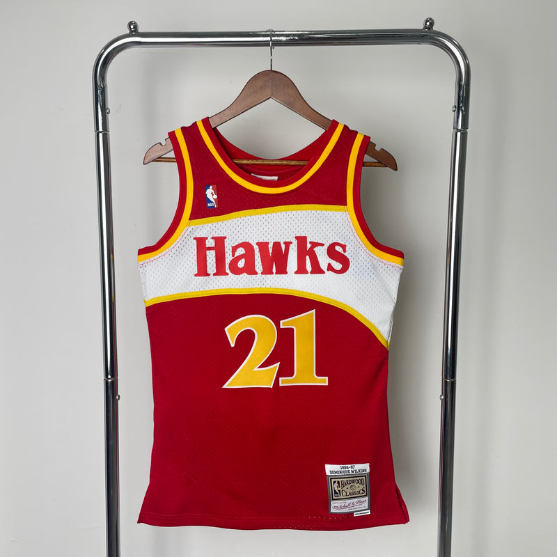 Regata Atlanta Hawks Dominique Wilkins 1986/87 - Hardwood Classics