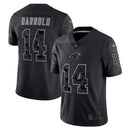 Camisa Carolina Panthers Nike Retired Player RFLCTV Limited - Preta