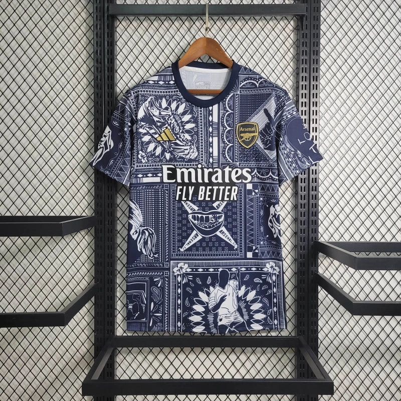 Camisa Pré-jogo Arsenal Ian Wright 2024 - Masculina