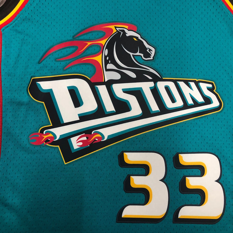 Regata Detroit Pistons Verde 1998/99 - Hardwood Classics