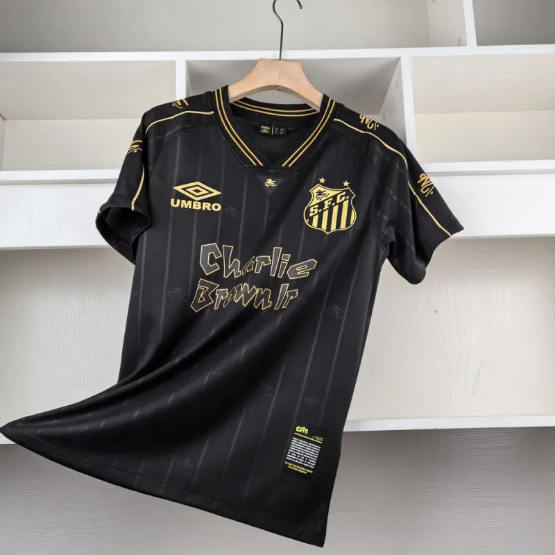 Camisa Collab Santos x Charlie Brown Jr. 2024 - Masculina