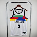 Regata Minnesota Timberwolves Branca Swingman 2022/23  - City Edition
