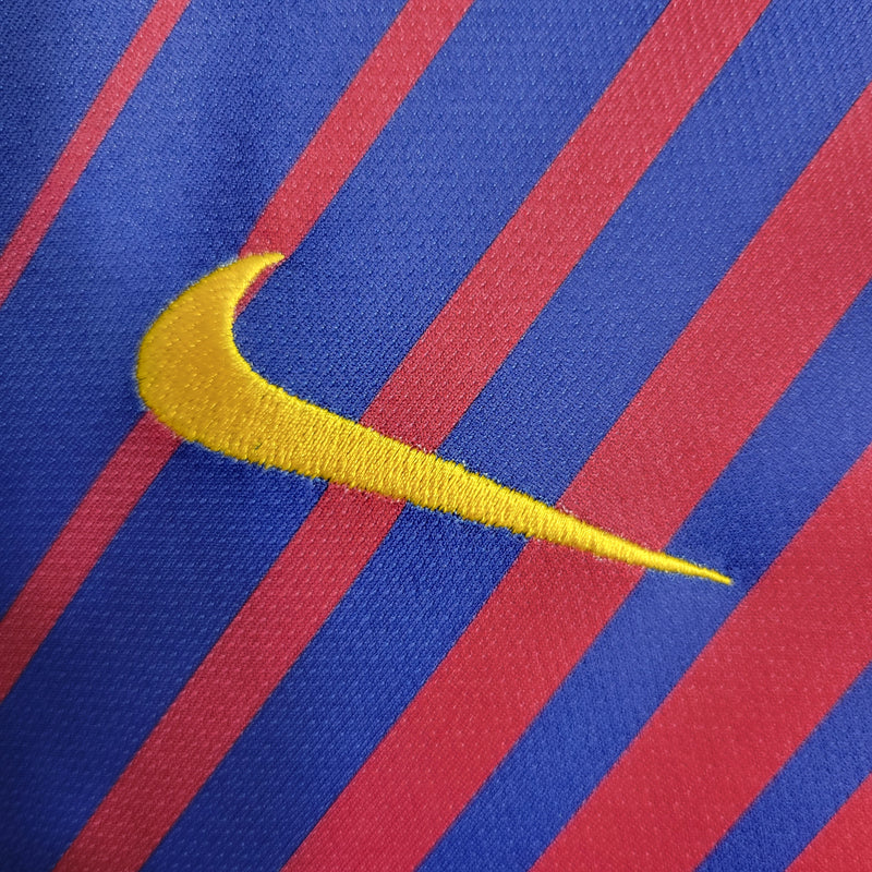Camisa 1 Barcelona Retrô 2017/18 - Masculina