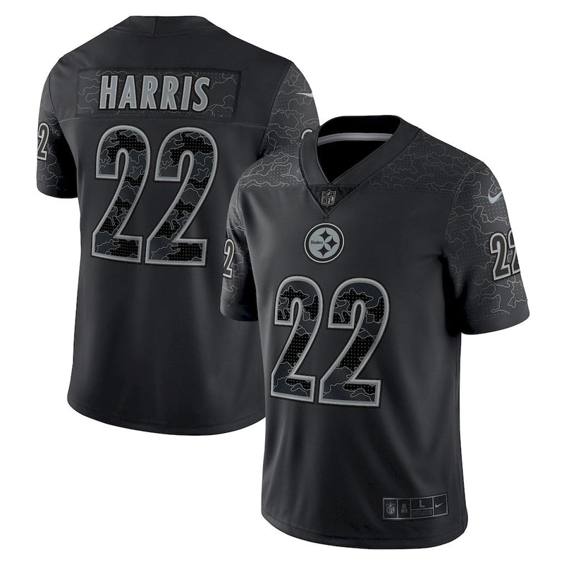 Camisa Pittsburgh Steelers Nike RFLCTV Limited - Preta