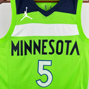 Regata Minnesota Timberwolves Verde limao 2020/21 Swingman - Statement Edition