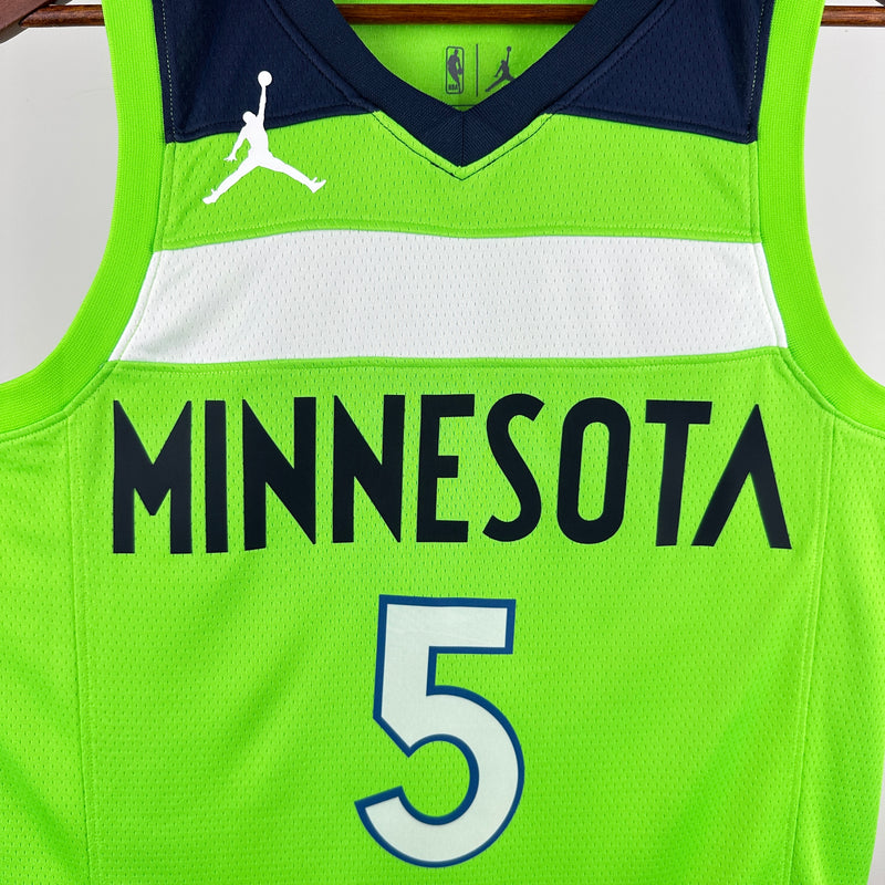 Regata Minnesota Timberwolves Verde limao 2020/21 Swingman - Statement Edition