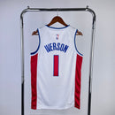 Regata Detroit Pistons Branca Swingman - Association Edition