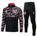 Agasalho São Paulo FC Pré-jogo Preto e Vermelho 2024/25 - Masculino