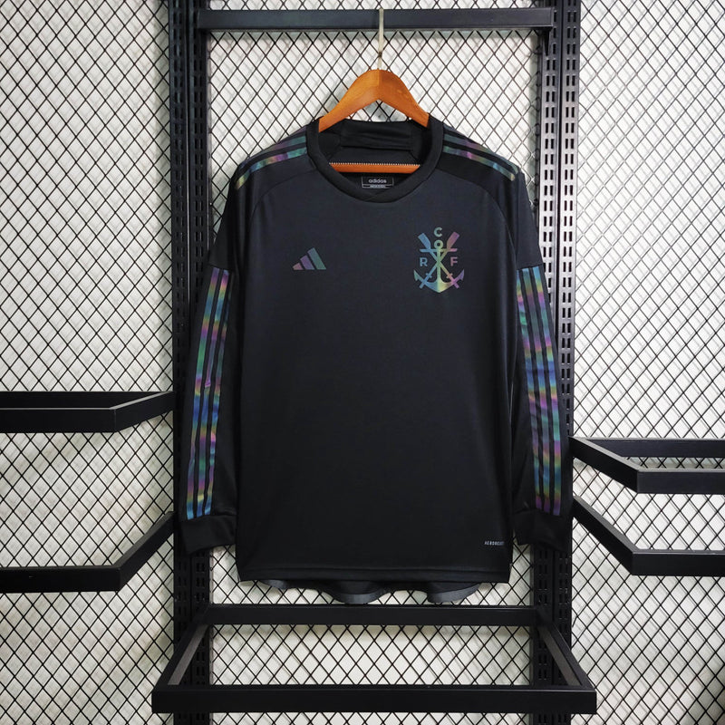 Camisa 3 Flamengo Manga longa 2023/24 Torcedor - Masculina