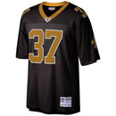 Camisa Steve Gleason New Orleans Saints Mitchell & Ness Legacy Replica - Preta