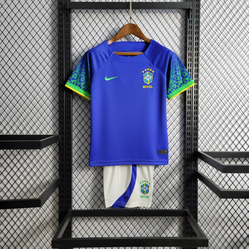 Conjunto Infantil 2 Brasil 2022/23 - Unissex