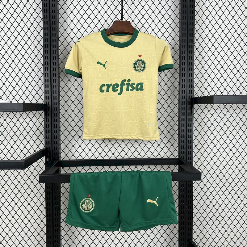 Conjunto Infantil 3 Palmeiras 2024/25 - Unissex