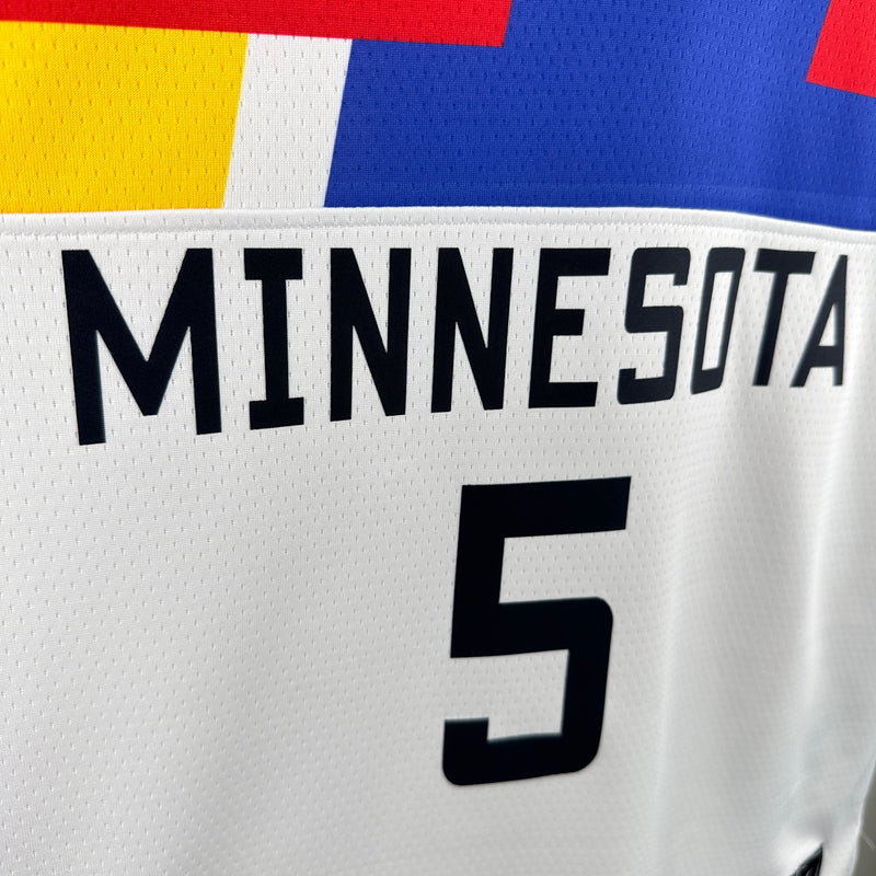 Regata Minnesota Timberwolves Branca Swingman 2022/23  - City Edition