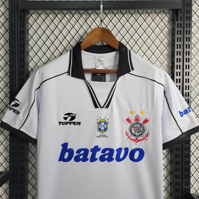 Camisa 1 Corinthians Retrô 1999 - Masculina