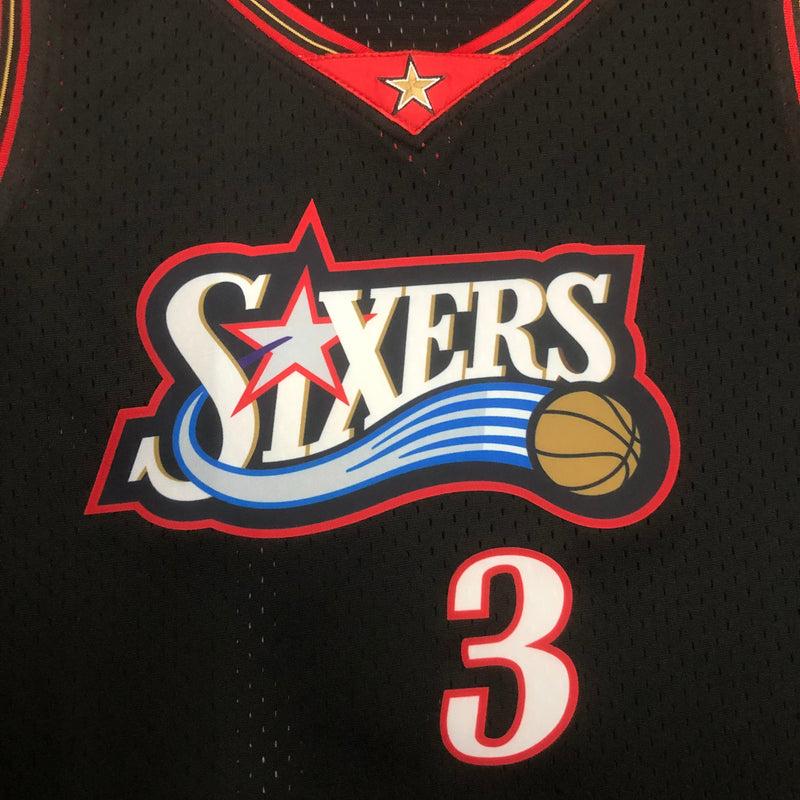 Cropped Feminino Philadelphia 76ers -Allen Iverson 3